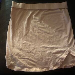 Forever 21 Cream Mini Skirt